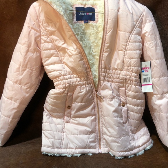 Limited Too Other - Girl’s New w tags, Limited Too Coat, Size 10-12, hood, zipper, below waist